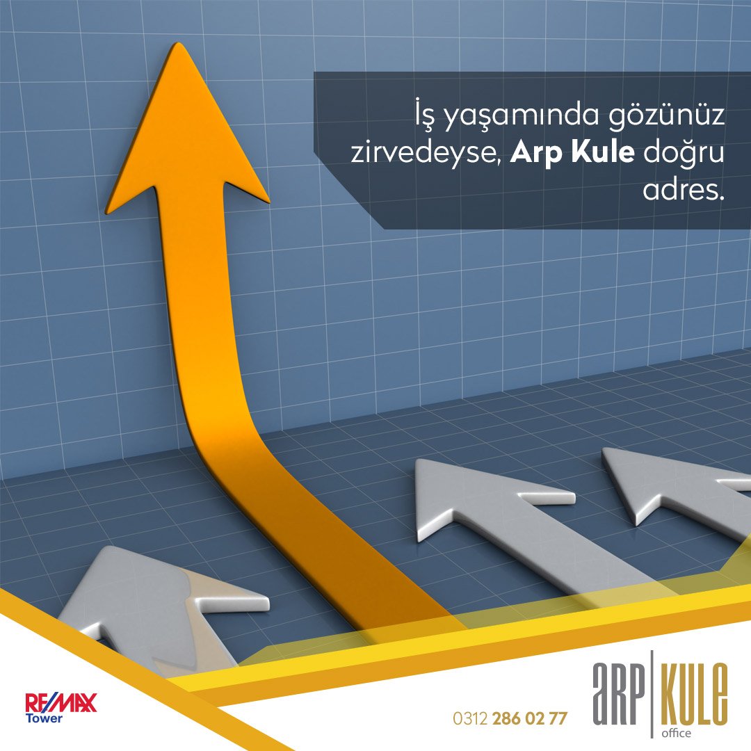 KuleArp's tweet photo. İş yaşamında gözünüz zirvedeyse, Arp Kule doğru adres. #arpkule #remaxtower #ticarigayrimenkul #ofis #kuleofis https://t.co/d3Ev1q7HTh