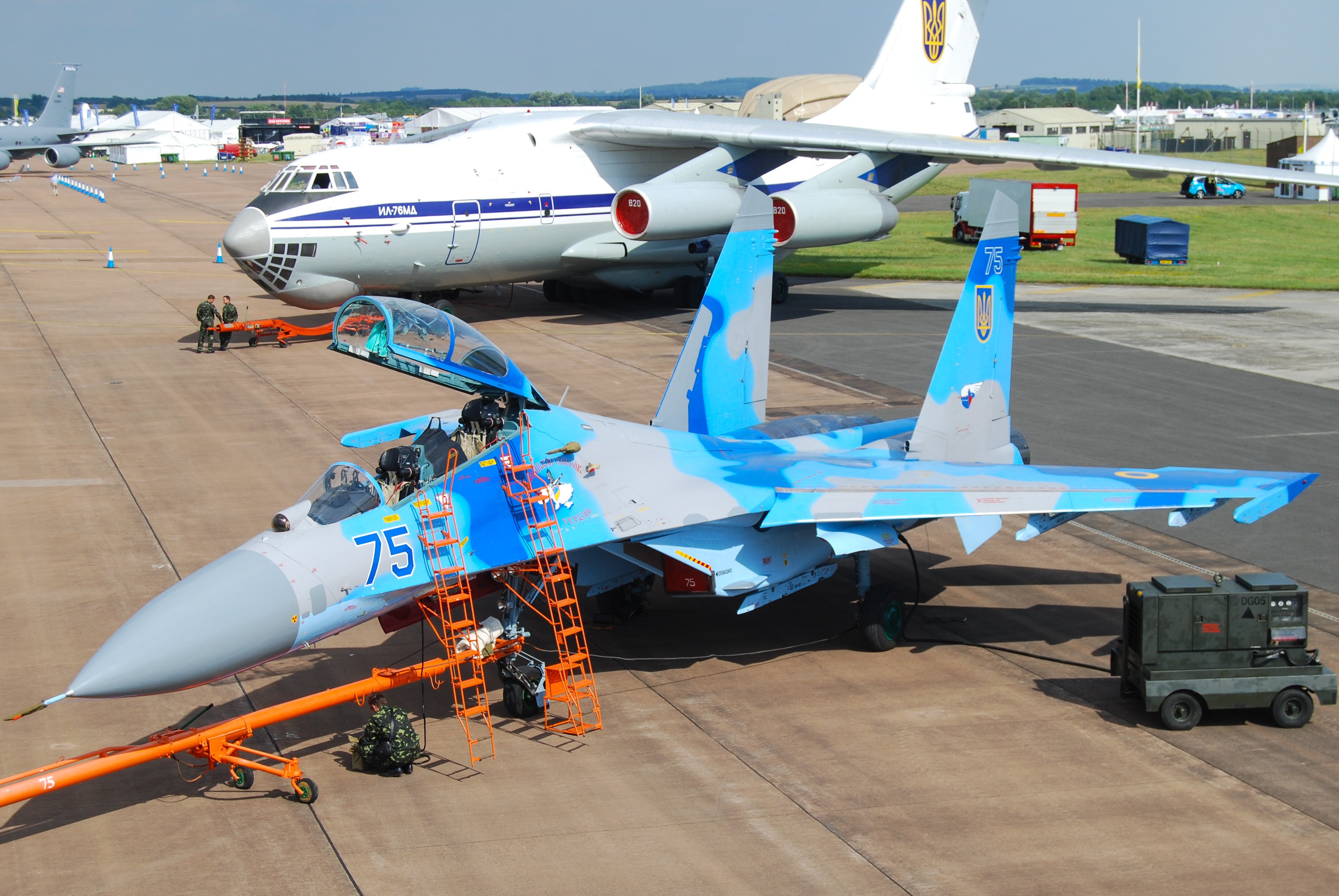 Sukhoi SU-27 'Flanker' - Royal International Air Tattoo (RIAT