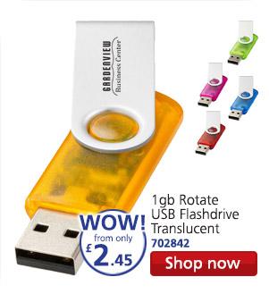 4imprintUK's tweet image. Rotate USB Flashdrives: 1gb Rotate USB Flashdrive from only £2.45! #usbflashdrive #usbsticks #memorysticks bit.ly/2uN2oyz