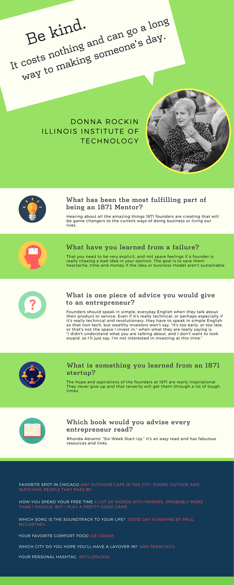 sente_link's tweet photo. Love this. Thanks for sharing insight from one of your @illinoistech mentors, @1871Chicago!  https://t.co/8CWppjYCuQ #ChicagoNetwork https://t.co/XMEeQgjPmU