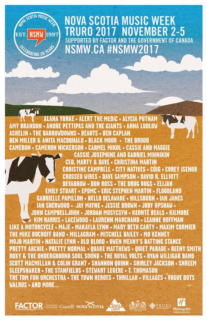 #NSMW2017 Artist Announce #1: <a href="/kimharrismusic/">Kim Harris</a> <a href="/lacewoodband3/">Lacewood</a> <a href="/laurennmarchand/">Laurenn McCoy</a> <a href="/HMleanne/">Leanne Hoffman</a> @likeamotorcycle <a href="/Barsfordayz/">B4D</a>