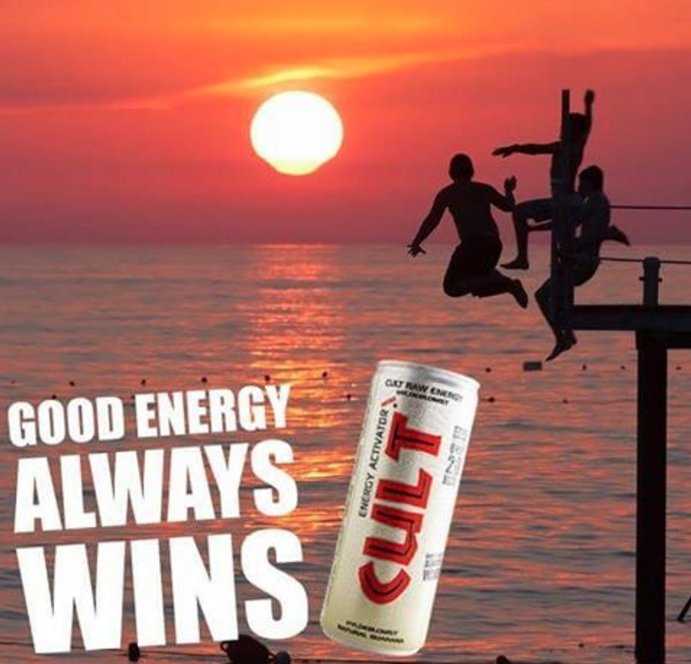 CULT_SA's tweet photo. You've got it in you! Don't hesitate, take whats yours! #goforit #GoodEnergy #GoodEnergyAlwaysWins https://t.co/BMtWMifHzS
