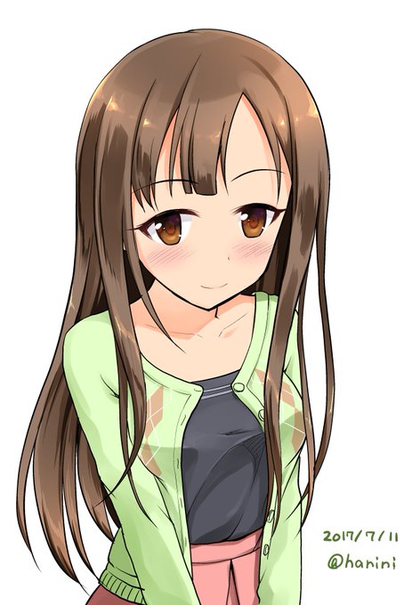 なんか、こう・・・意外と大きいと思うのですよ。いえ、何がと言うわけではないのですが・・・ #モバマス版深夜の真剣お絵かき60分1本勝負 #水本ゆかり