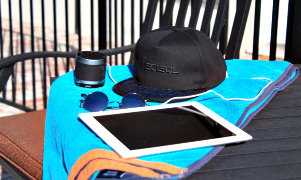 Like working outdoors? Get yourself a Solar Charging hat. You'll never need to run to an outlet to charge your electronics. 
 #SolSolHat