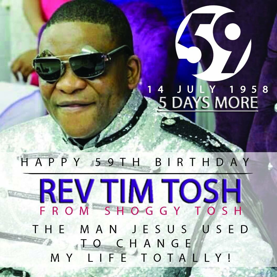 ShoggyShoggz's tweet photo. 1/5 TO GO: Rev Tim Omotoso's 59th birthday.

1 Cor 4:15 LB
.. For I was the one who brought u to Christ when I preached the Gospel to u. https://t.co/vHT957VxNm