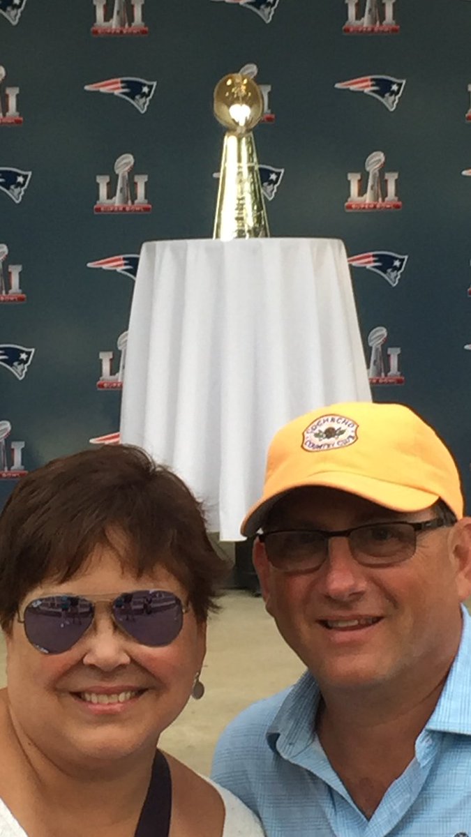ECGInsurance07's tweet image. Patriots' Super Bowl LI Lombardi Trophy was in #Dover yesterday! #ECG