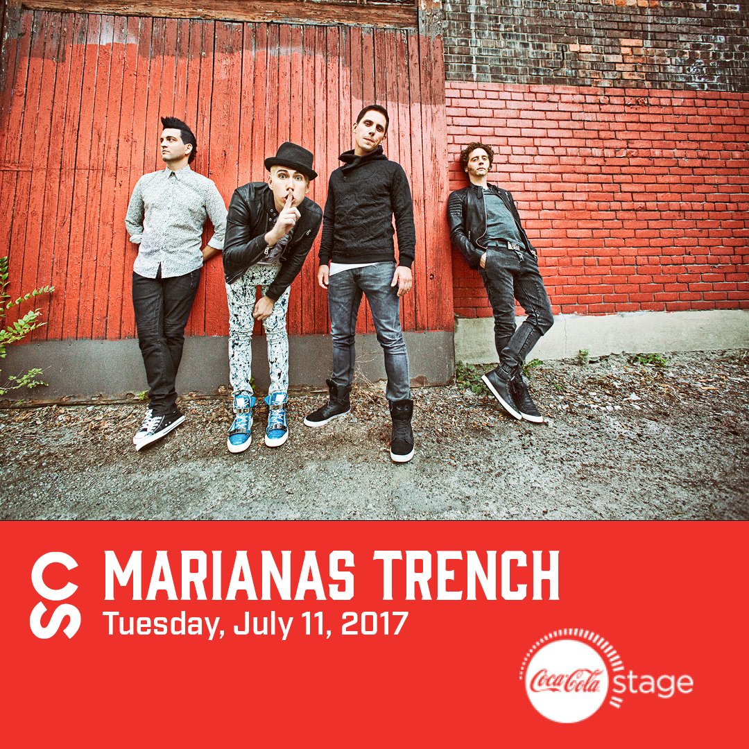 calgarystampede's tweet photo. We have two meet &amp; greet passes to give away to meet Mariana's Trench tonight! RT to win. Winner will be contacted at 2:00 p.m.. YAHOO! https://t.co/en7uaQaVUi