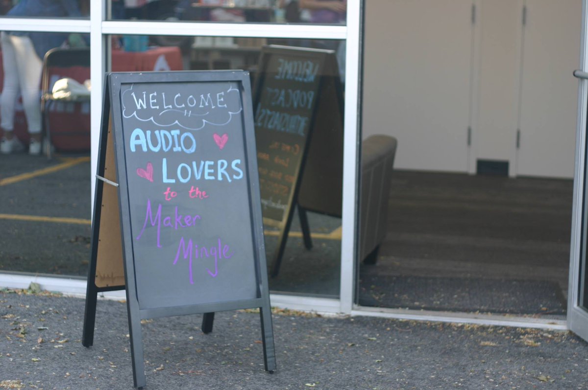 What's the 1st podcast you ever loved? Let AIR &amp; <a href="/prx/">PRX</a> know during tomorrow's #MakerMingle at the #prxpodcastgarage. bit.ly/2ta14DY