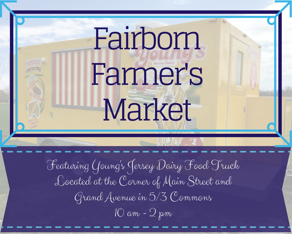Did you hear Young's Jersey Dairy will be at the local Farmer's Market this Wednesday from 10-2 pm? Perfect for a summer time lunch &amp; shop!