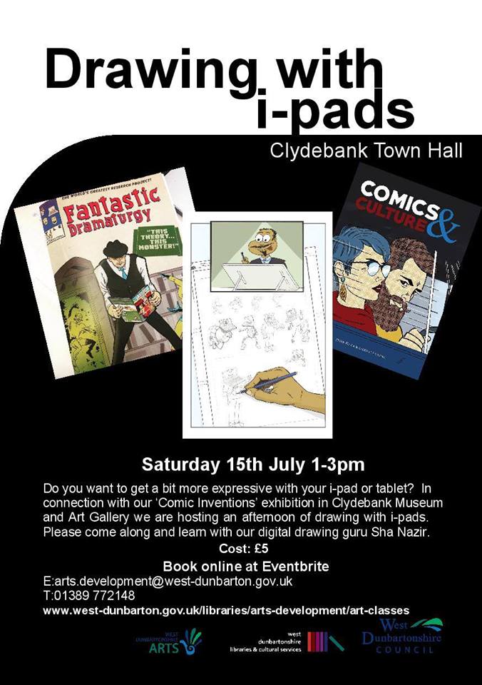 There's still time to sign up for our Drawing with iPads class! 

goo.gl/FzKtn5