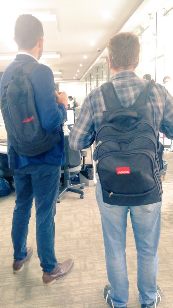 Adecco_Colombia's tweet photo. Cuando nuestro CEO #JoanSolans se une al #CEObackpackChallenge para apoyar a #DavidC1M con la mejor #CEOattitude. Vamos por mรกs @davidtr0121 https://t.co/7xcw3W6DiM