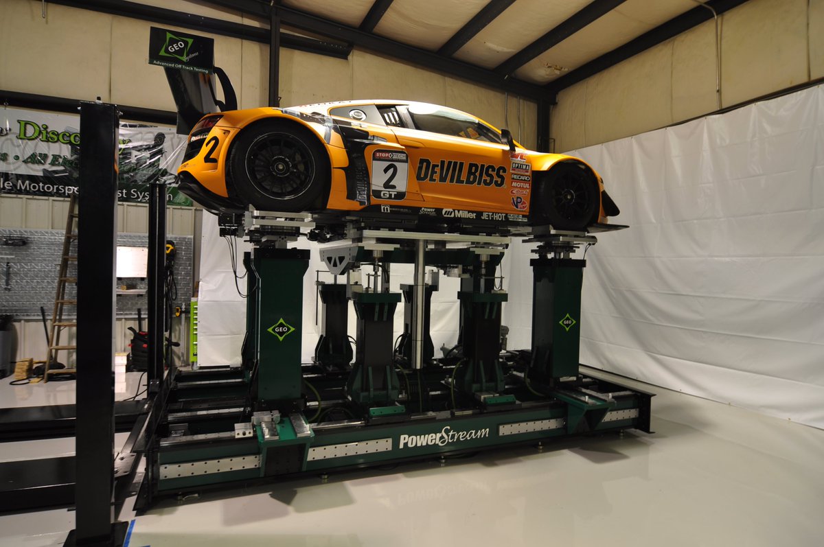 GeoTestCenter's tweet image. #timewarpTuesday with the GEO Systems Discovery 1.0; 8-post K+C/D testing system..nothing like it on the planet! @PowerstreamInd