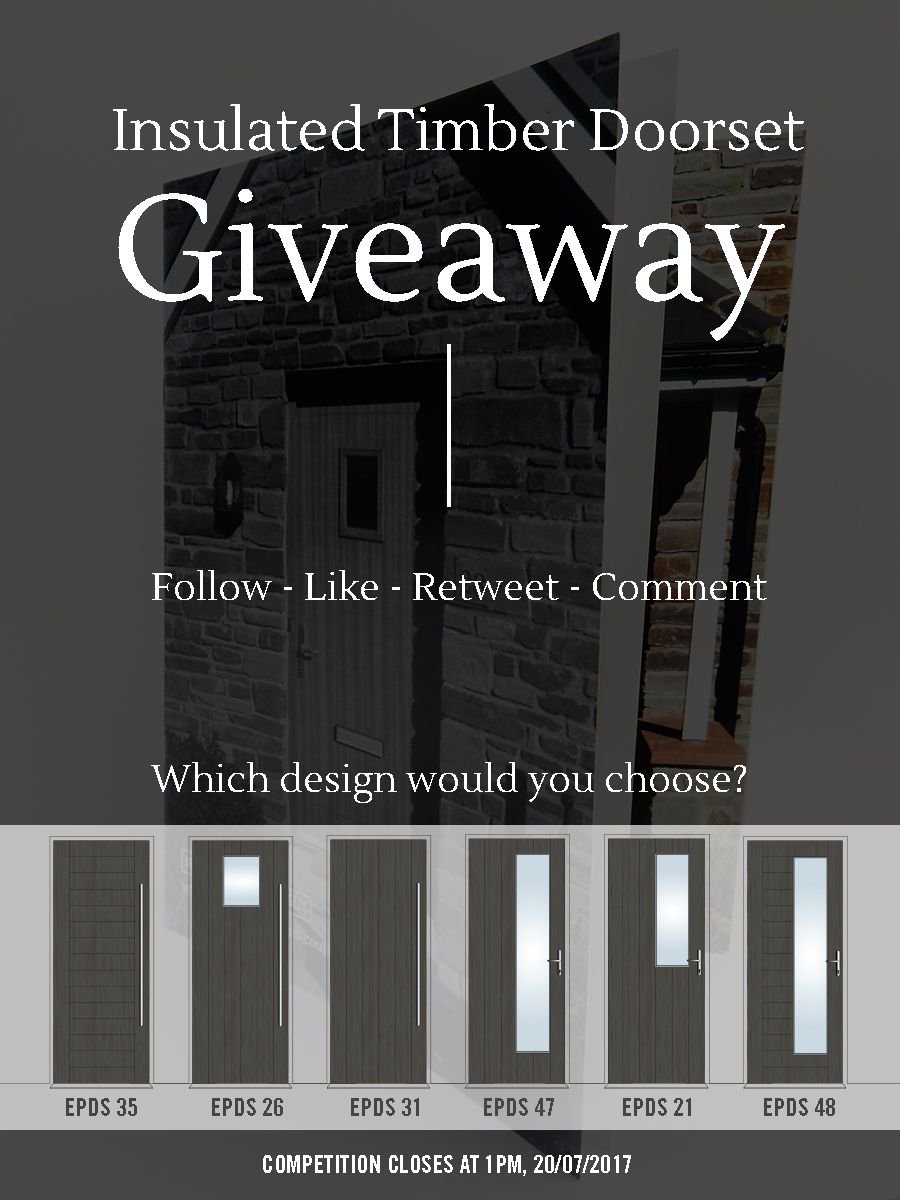 PDSdoorsets's tweet image. Be in with the chance to #win an #InsulatedTimberDoorset -FLW, LIKE, RT &amp;amp; COMMENT which door you like best. #Competition closes 1PM 20.07.17