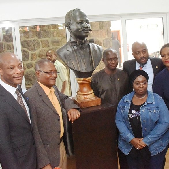 The Herbert Macaulay Library, Yaba-Lagos has been renovated and commissioned for use.#ItesiwajuEko