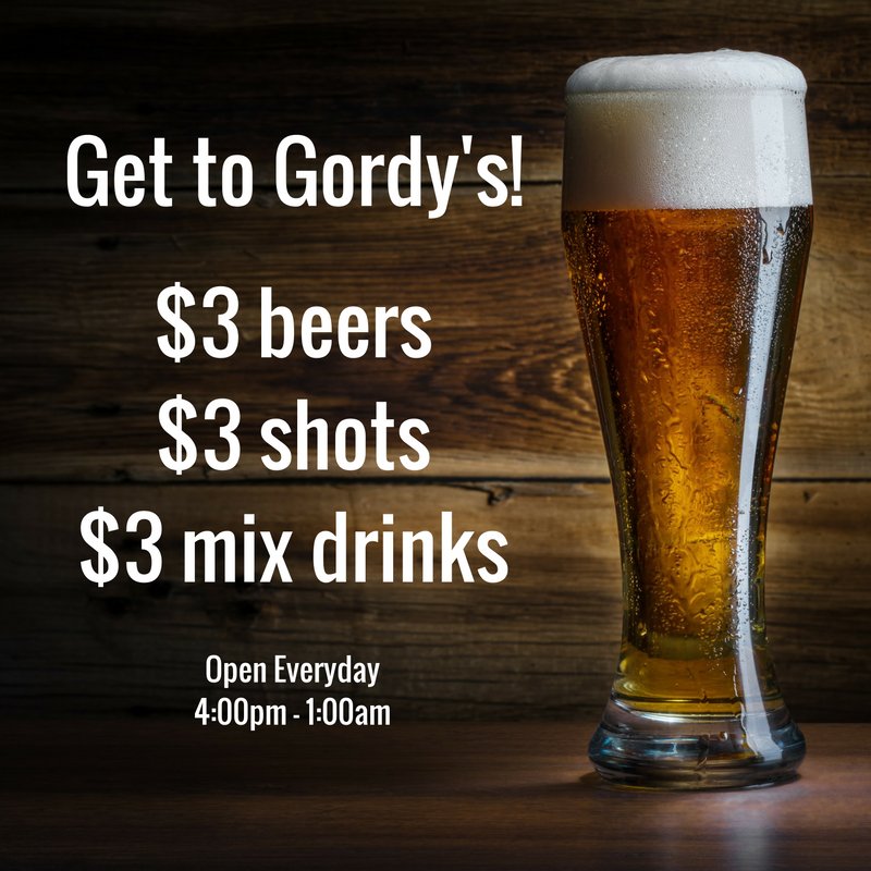 Head in after work! Doors open at 5.