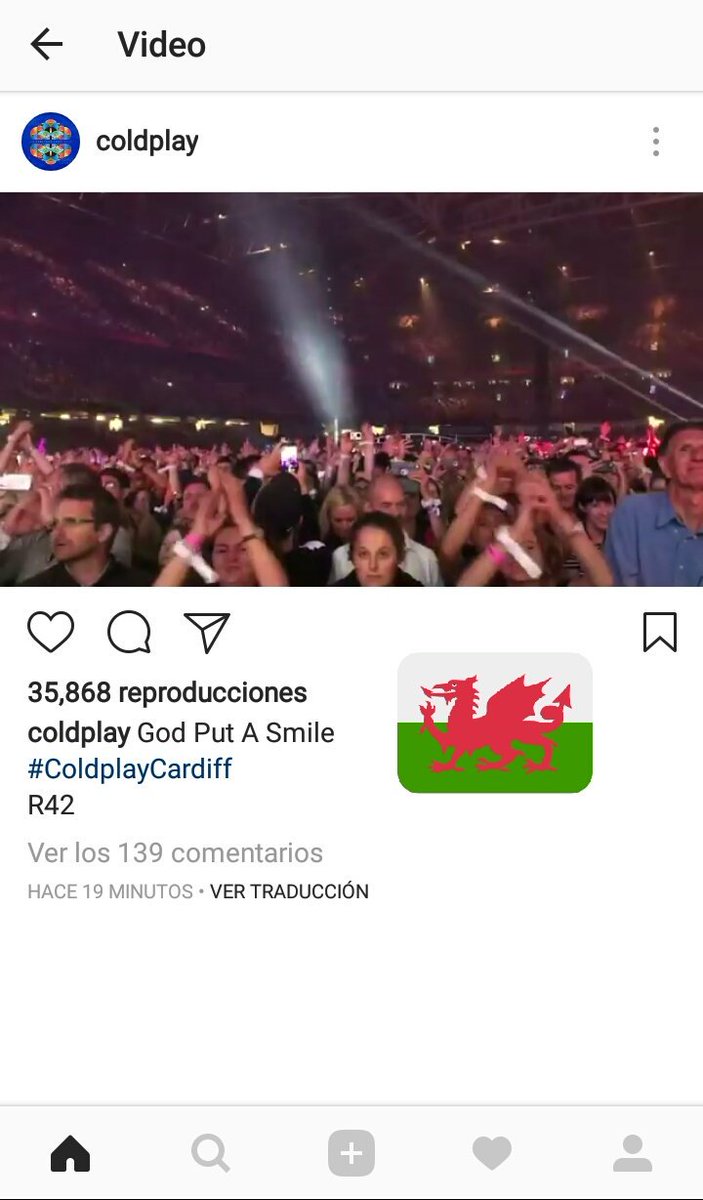 williamOseda's tweet image. It seems she does not like Coldplay.
#coldplaycardiff #AHFODPeru2017  @ColdplayAtlas @coldplay