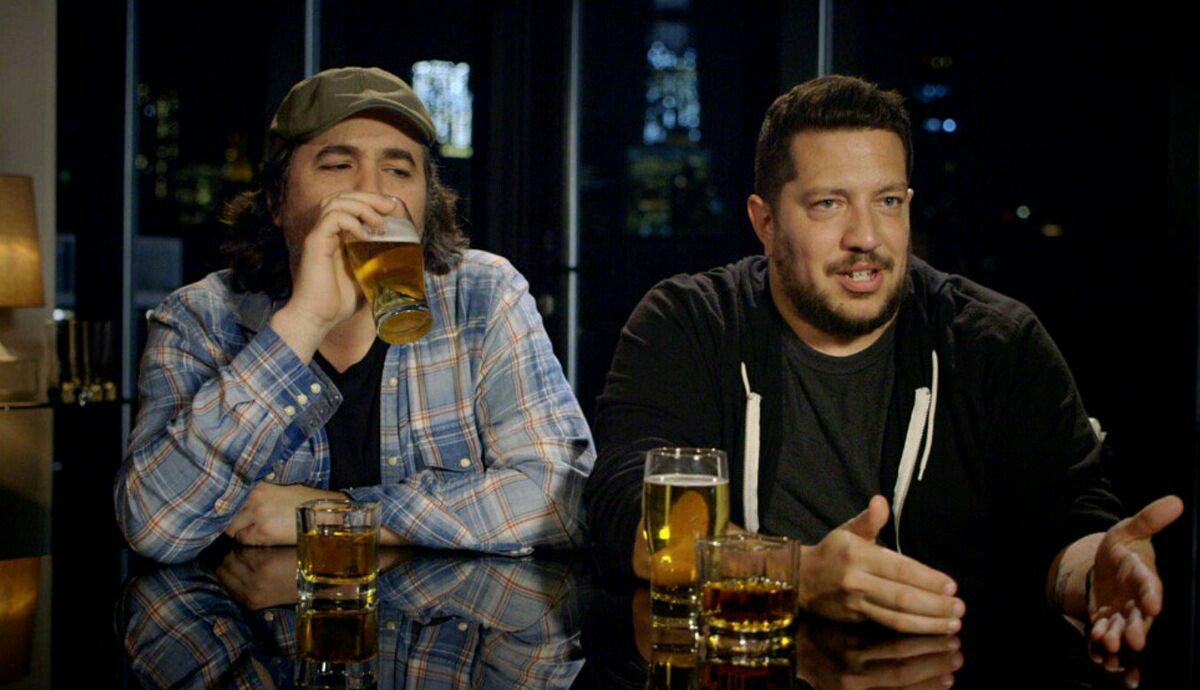 IJFansIndia's tweet photo. Did you guys enjoy the Drunk History? 😂
Q was so drunk that he could hardly speak 😂❤ and Sal was kinda mom drunk 😎 https://t.co/zNmm6rj8bD