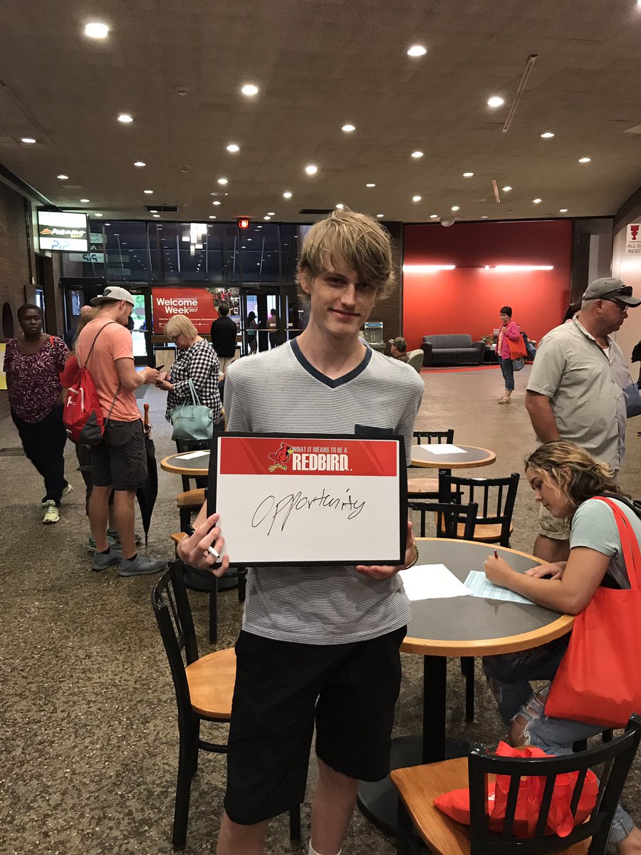 Redbird_Life's tweet photo. See what our #ISUPreview students share about What it Means to be a Redbird! #RedbirdCommunity #YourRedbirdLife https://t.co/JVH24pWwr3