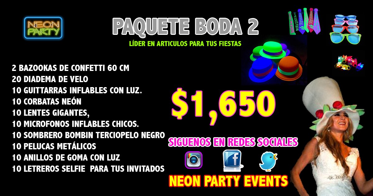 Twitter 上的 Neon Party Events："LOS MEJORES ARTICULOS PARA FIESTAS NEÓN,  CYALUME, BATUCADA Y MUCHO MAS Llámanos ahora: 5538921390  https://t.co/RaUYLYqLNU" / Twitter
