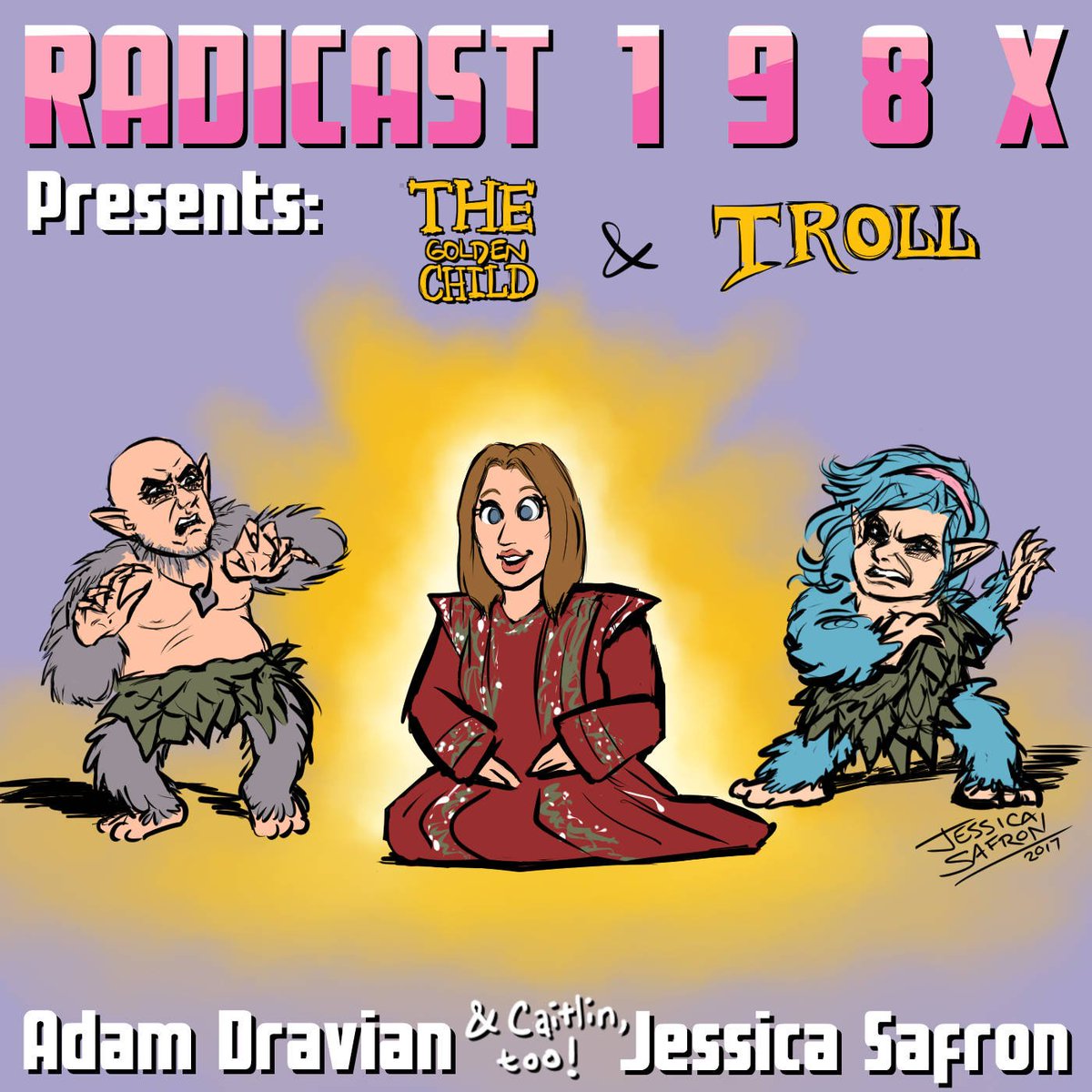 SatanNinja198X's tweet photo. Radicast 198X episode 9! Our friend Caitlin joins us as we discuss two movies from 1986: Troll and The Golden Child. https://t.co/hRr2jbWxzG https://t.co/5KdU0NTu0r