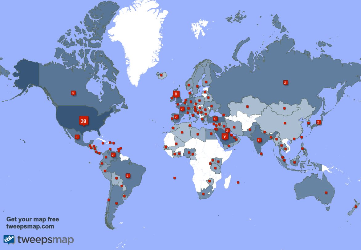 I have 26 new followers from Mexico, UK., and more last week. See tweepsmap.com/!Cameronslater…