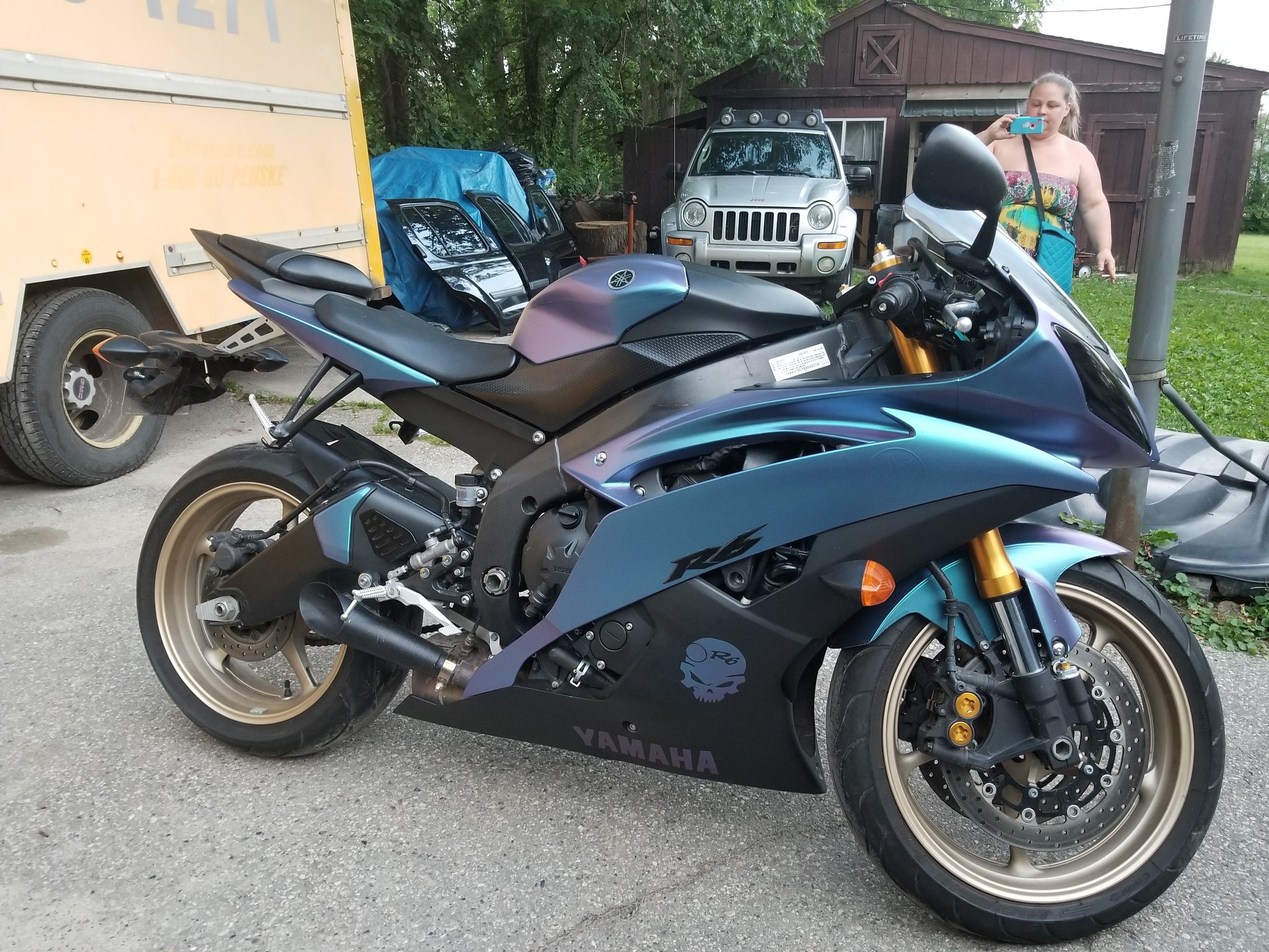 Chameleon wrap online bike