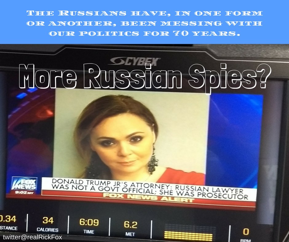 RealRickFox's tweet image. The Russians have, in one form or another, been messing with our politics for 70 years.