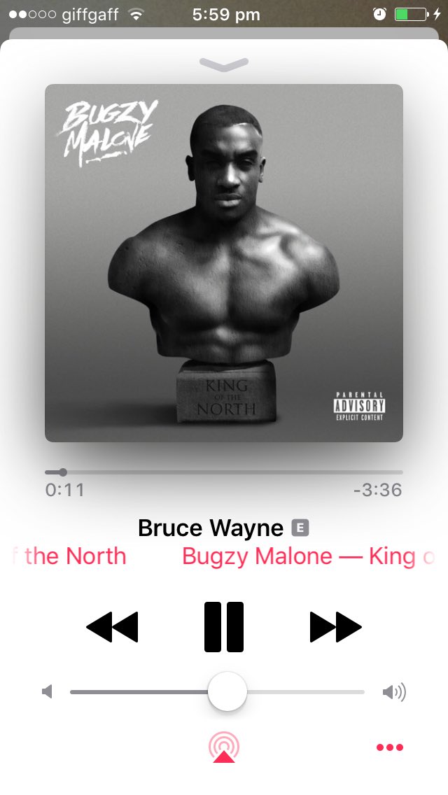 elizabeth23413's tweet photo. Can there be any better.....?? @TheBugzyMalone #KingOfTheNorth #batmanting https://t.co/SDY6FMX45d