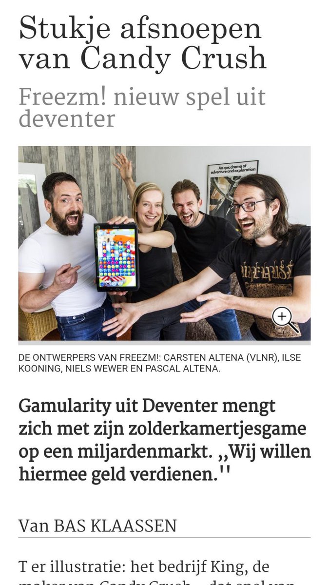 gamularity's tweet image. Leuk artikel over Freezm in @ds_Deventer dlvr.it/PTjbw7 #game #ios #android