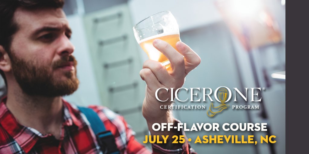Our Asheville Off-Flavor Course taught by Advanced Cicerone <a href="/brew_ed/">cliff mori</a> on 7/25 is only 2 weeks away! Sign up today cicerone.org/us-en/products…