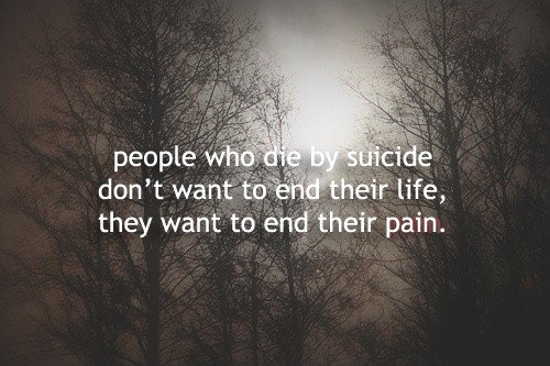 Suicidal thoughts tweet media