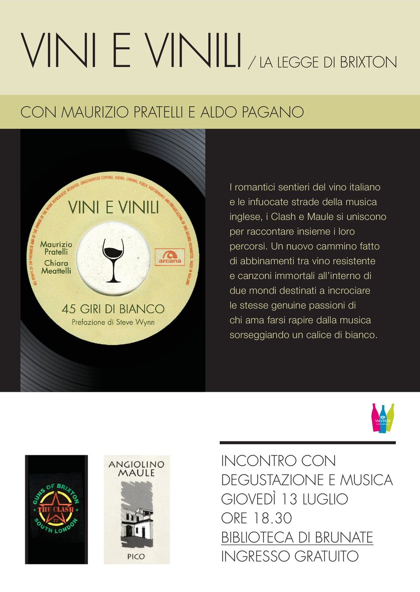 Vini e Vinili a Brunate.