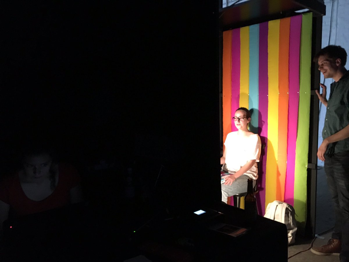futurecraftr's tweet photo. Quantified self questioning describe on "E-camera" as we can visualising our emotional through portrait 
@agile_iot #IoT #TOA17 @TOAberlin https://t.co/Me3jjPUduq