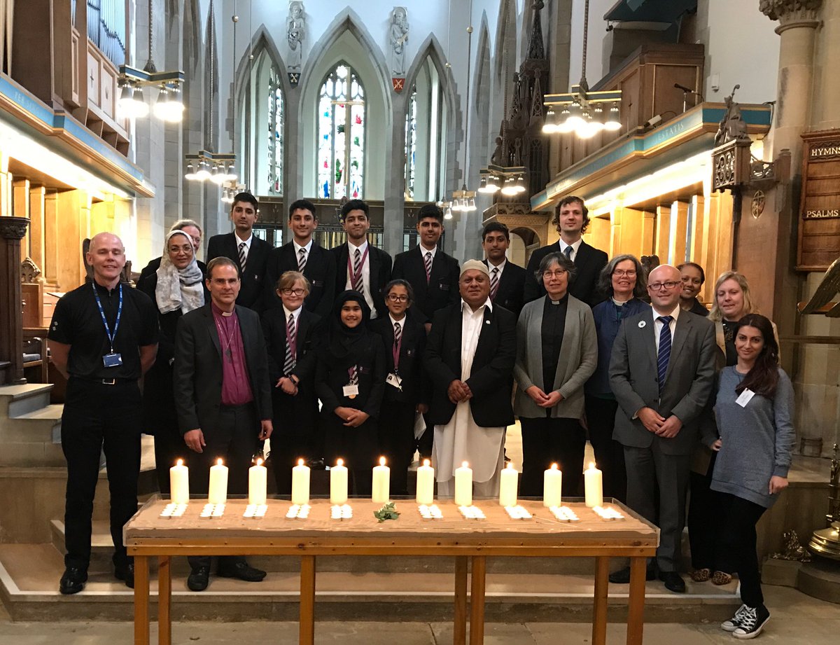 toby_howarth's tweet photo. Words matter. It's about all of us. Now. Bradford remembers #Srebrenica with @GrangeTech and Beckfoot Upper Heaton @Bfdcathedral https://t.co/PxkgAQAUVL