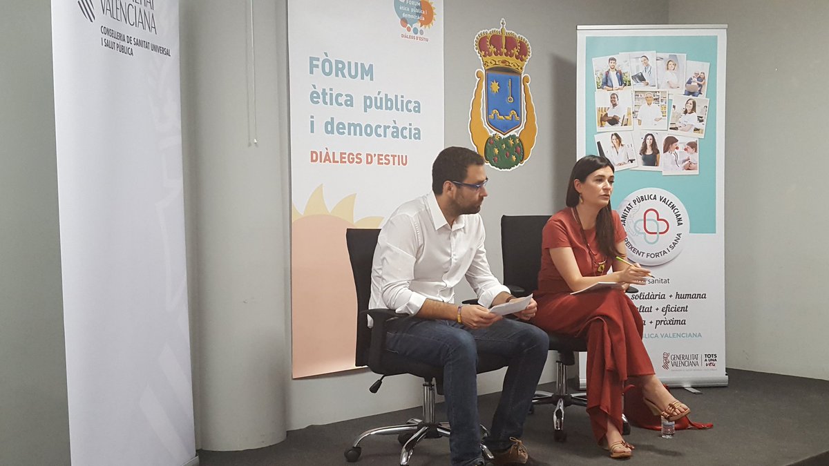 ☀<a href="/CarmenMonton/">Carmen Montón</a> “la #SanitatPublicaValenciana es hoy +justa, +solidaria,+humana, con +igualdad, +eficiente, +digna y +cercana” #DialegsEstiu