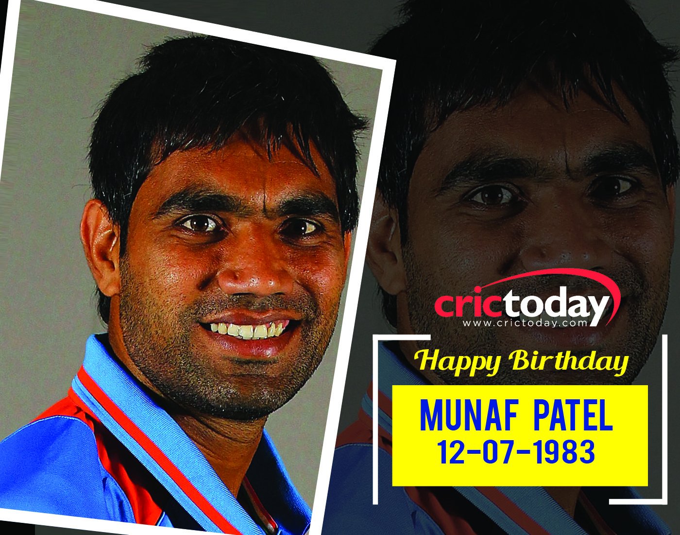  Happy Birthday Munaf Patel 