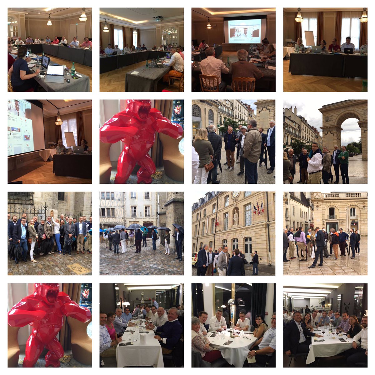 La carte postale du séminaire de direction <a href="/francedefi/">France Défi</a> à Dijon concocté par <a href="/lsalembier/">Lionel Salembier</a>