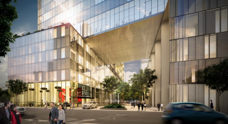 Montreal starts building its first vertical smart community (#mixeduse complex to have own mobile app): goo.gl/mmMqSQ #HUMANITI