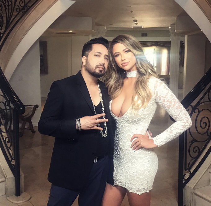 Had a great time on set shooting the music video #BellyRing with the amazing and talented @MikaSingh