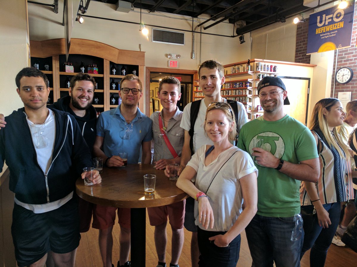 bostonhostel's tweet photo. Another great visit at the @harpoonbrewery tour! Thanks for spending your Tuesday afternoon with us. #WhyWeHostel https://t.co/zQgpY1nEbM