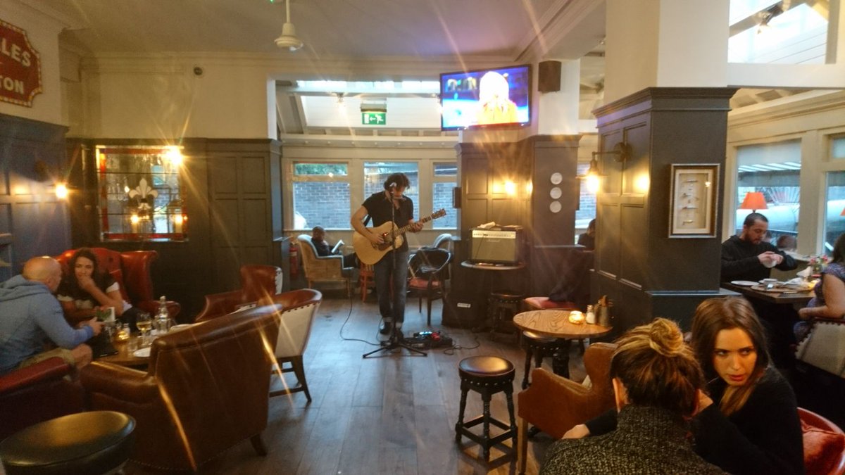 Full house for Enrico tonight! Didn't get to catch him? He's back on the 25th....#LiveMusic #Clapton #Hackney