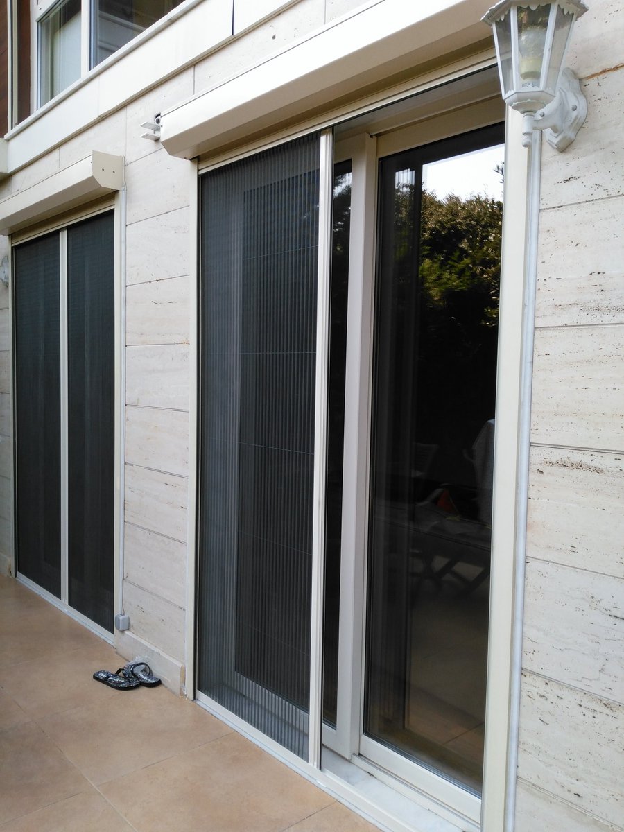 ozluyapi's tweet image. Özlü yapı tarafından yapılmış olan plise sineklik