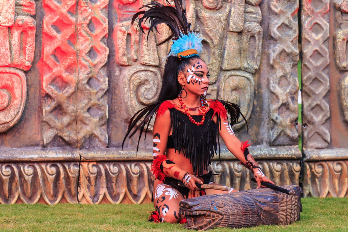 GVRivieraMaya's tweet photo. El show prehispanico en @GVRivieraMaya presenta una colorida exhibición de rituales y tradiciones de la cultura maya. #VelasResorts https://t.co/wgZW6tFFa0