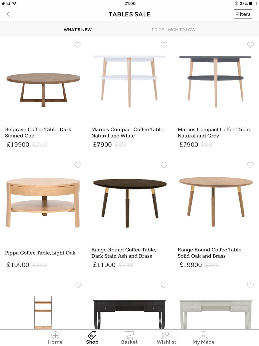 GarfieldMorgan's tweet image. @madedotcom @MadeToHelp Browsing your app for a new coffee table. I think £19k is slightly over budget 😂😂 #decimalpoint #discountcode?!