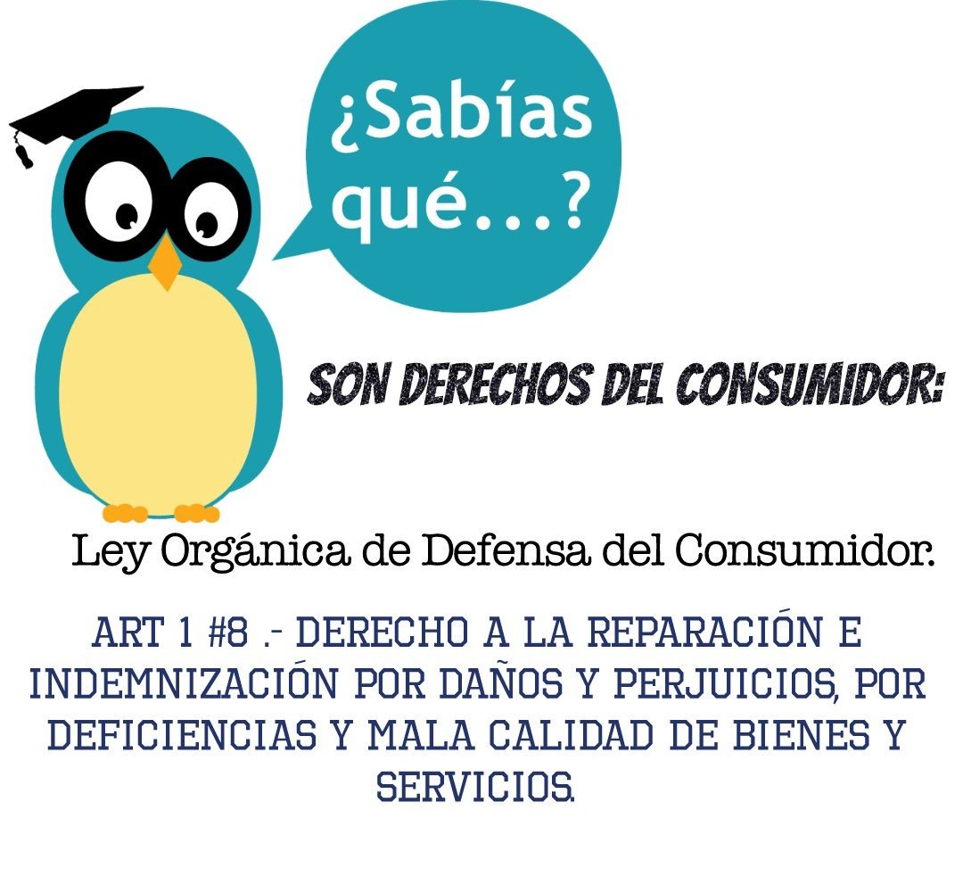 Si te han perjudicado producto de un mal servicio, tienes derecho a que te reparen por daños y perjuicios.