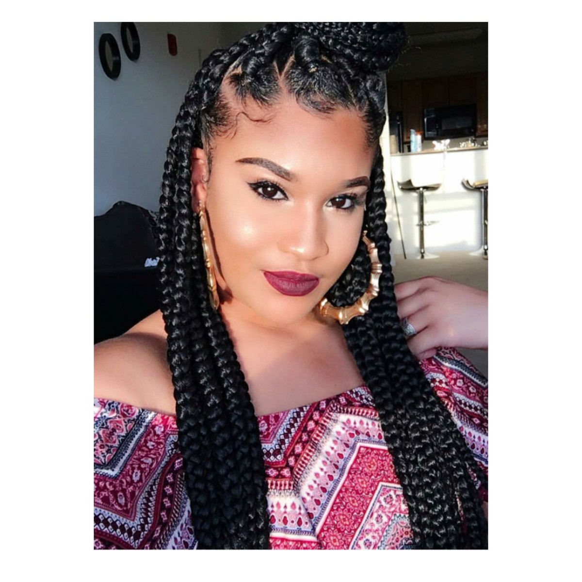 SistaNaturally's tweet photo. #ProtectiveStylesTuesday Beauty is slaying in her braids 💗#protectivestyles #braids  #naturalbeauty #sistanaturally #sistanaturalbeauty https://t.co/BSboEJcbc2