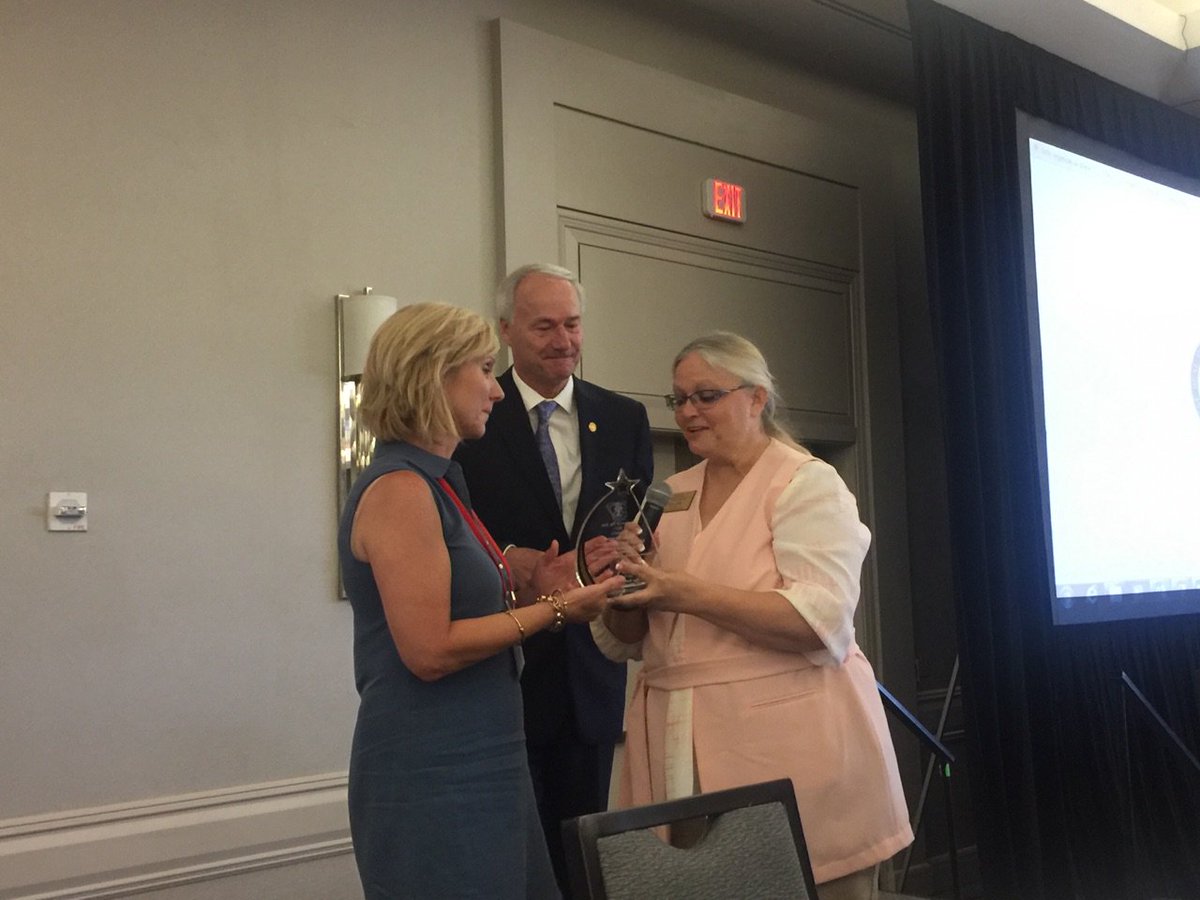 Congrats to Mollie Morgan-ALE Teacher of the Year! I visited Ms. Morgan's classroom at <a href="/MHHSCA/">MH Career Academies</a> on my coding tour. Very impressed w/her work.