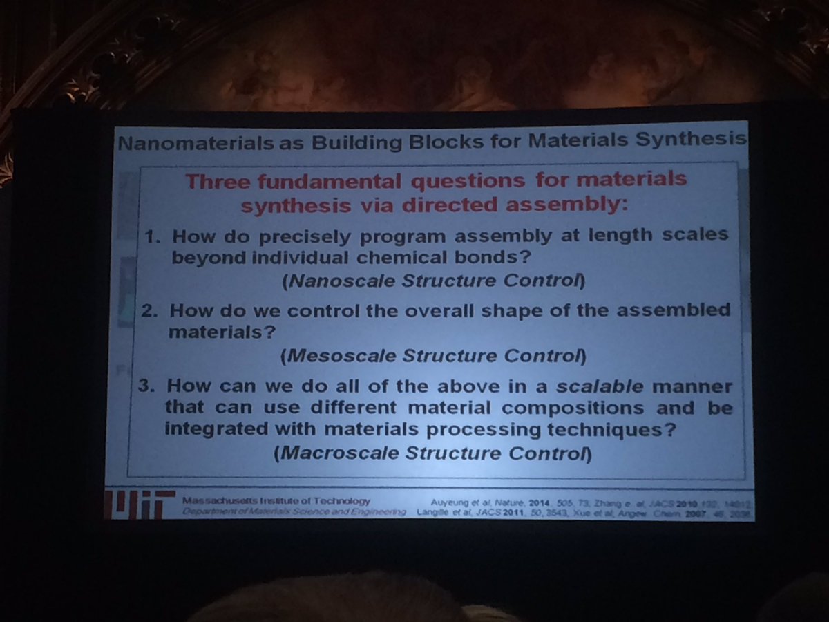 MicahJGreen's tweet image. Macfarlane of @MITEngineering use DNA to program how nanoparticles assemble together. #ACSColloids #Colloids2017
