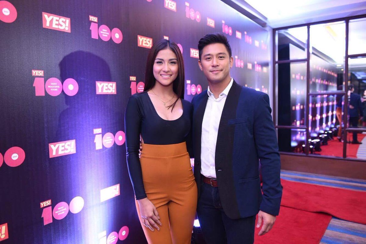 nacinorocco's tweet photo. My date at last night's #YES100MostBeautiful 😉thank you @YESmag ! https://t.co/0ABPyvMtHO
