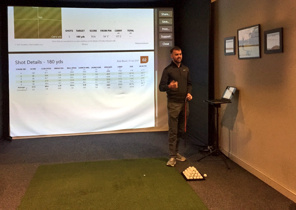 robbluckgolf's tweet photo. Many thanks to @TrackmanMatt for visiting us @3hammersgolf today. Continued Team training #TMPutting #TestCentre #Trackman #CombineTest 👍🏻 https://t.co/1VuWJLaLY9